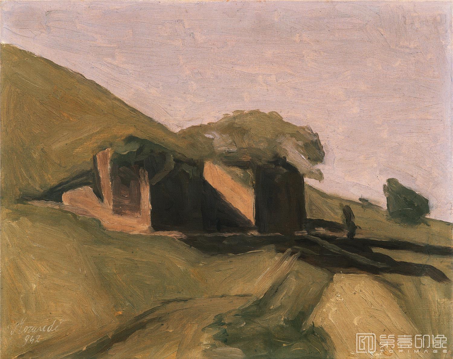 油画-乔治·莫兰迪 Giorgio Morandi作品集-33